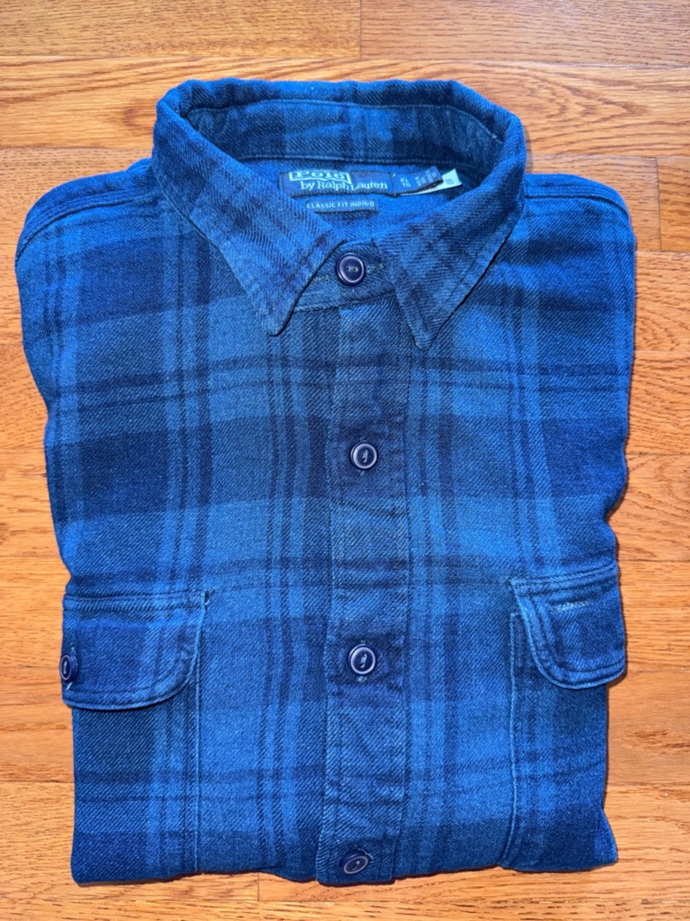 Ralph Lauren Polo Indigo Classic Fit Shirt - Picture 2 of 6